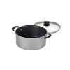 15 Pc Cookware Set - Silver Aluminum Nonstick