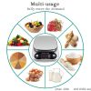 Supermarket Kitchen Scales Stainless Steel Weighing For Food Diet 22lb(1oz) Balance Measuring LCD Precision Electronic Vegetable Mark; Postal Scales/d