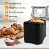 15-in-1 2LB Bread Maker Machine Fully Automatic LCD DisplayStainless Steel Model# 004