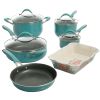 Aluminum 10-Piece Cookware Set