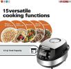 Rice Cooker Small Rice Maker Steamer Pot Electric Steamer Digital Electric Rice Pot Multi Cooker & Food Steamer Warmer 5.3 Qt 5 Core RC0501