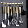 Kitchen Utensils Set 37 Pieces; Stainless Steel Cooking Utensils Set; Kitchen Gadgets Cookwarewith Hooks For Hanging Kitchen Tool Set