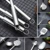 13 Piece Stainless Steel Kitchen Utensils Set with Utensil Holder